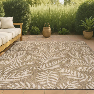 Nevis Palm Frond Indoor/outdoor Area Rug